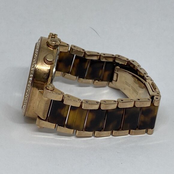 Michael Kors MK5538 Women's Stainless Steel Analog Rose Dial Quartz Watch GE511 - Picture 9 of 12